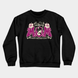 The Luckiest Mom-T Shirts | Mother's Day Gift Ideas Crewneck Sweatshirt